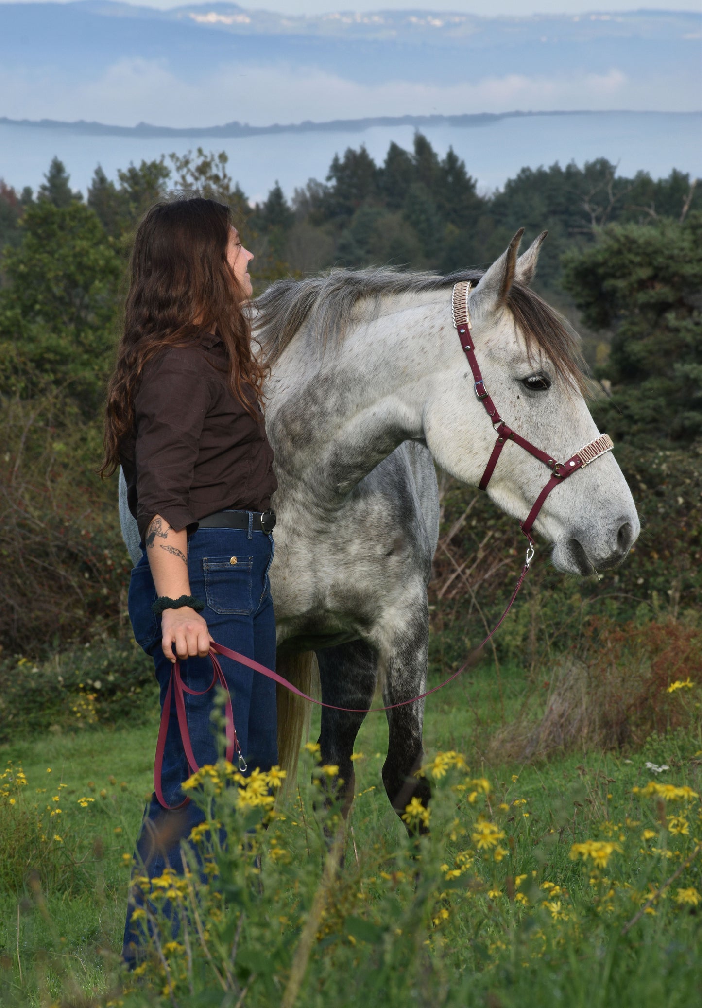 Side pull Caspienne ( double tressage )